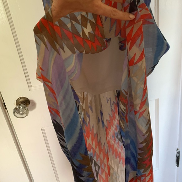 Multi Color- Hi/ Low Dress - Picture 3 of 6